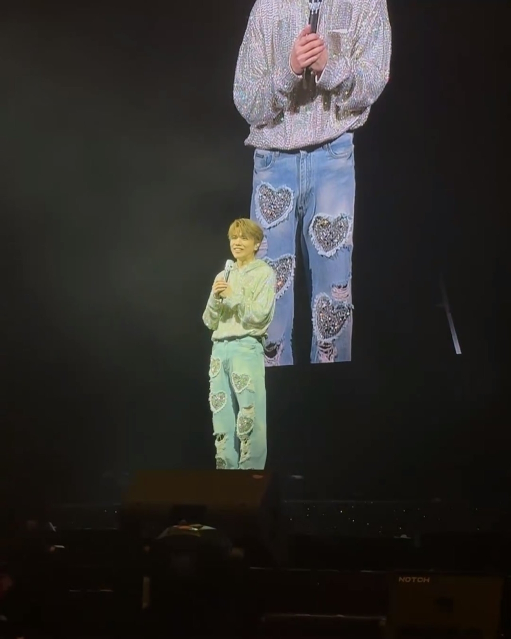 張敬軒當日就有在演唱會中途特意感謝Rosanne