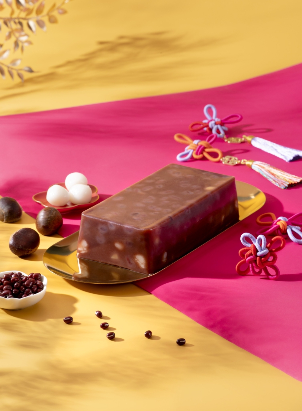 御選十勝紅豆栗子年糕 。