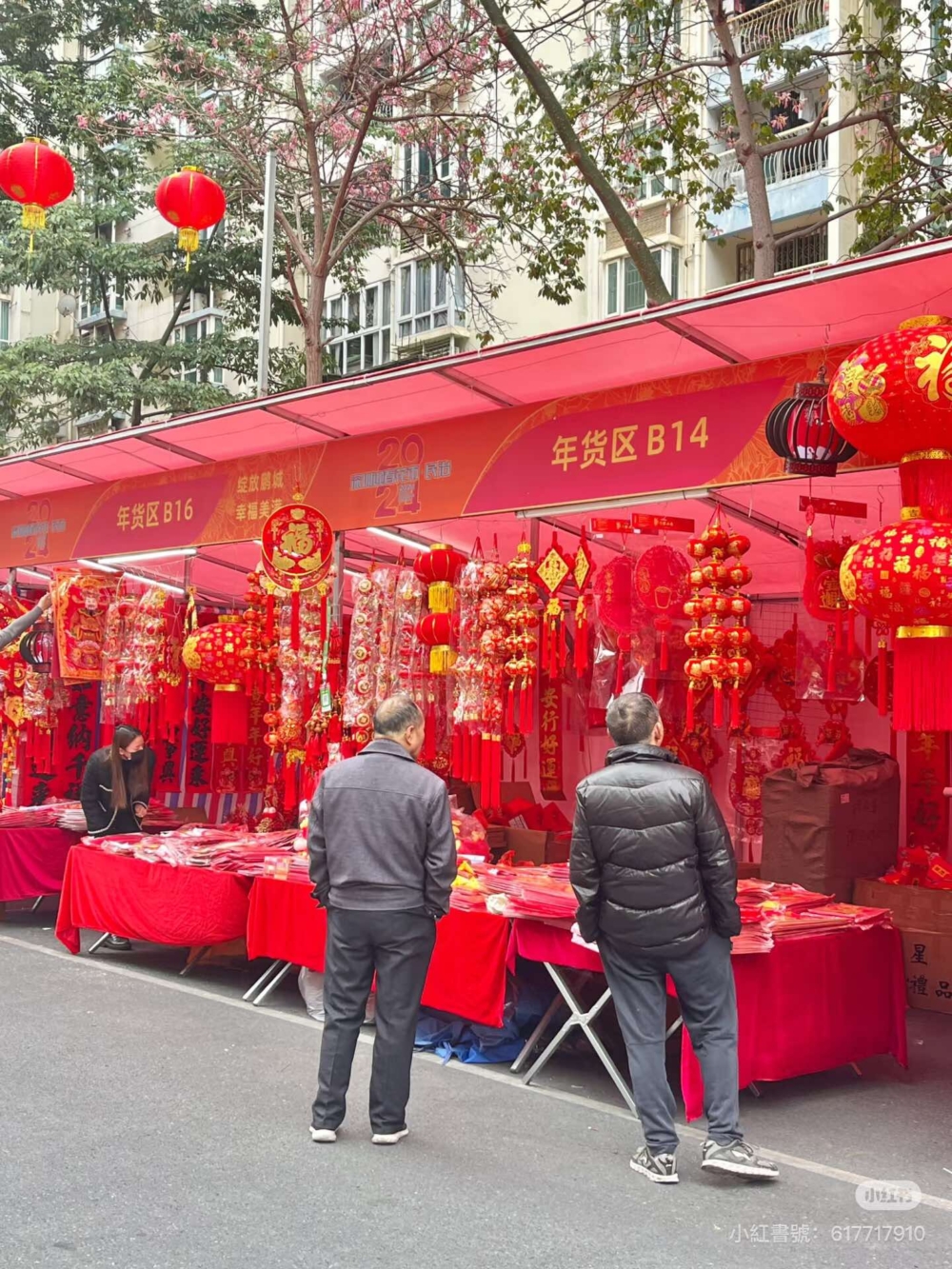 深圳迎春花市。