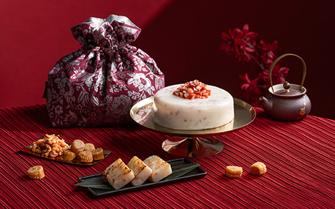 瑤柱臘味蘿蔔糕。