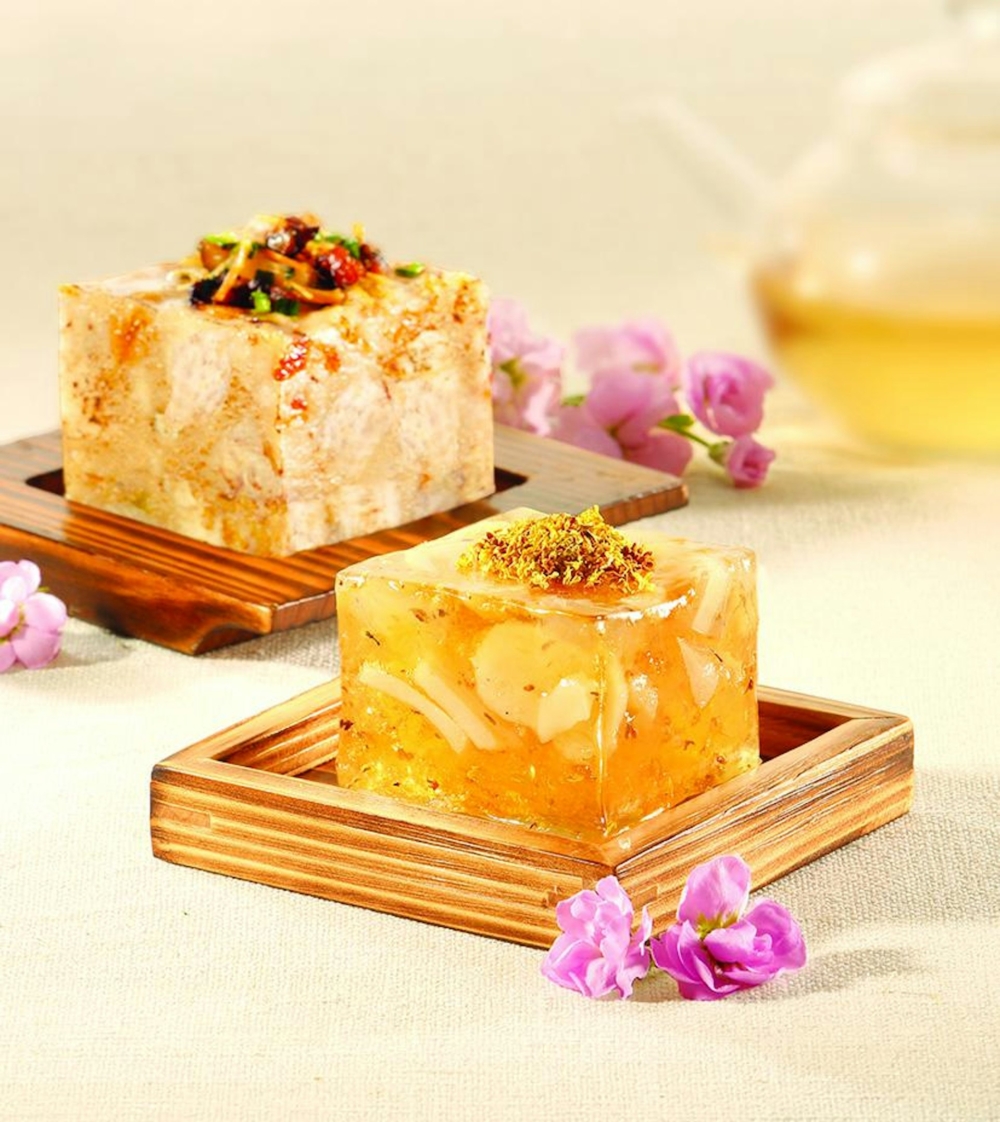 沖繩海鹽瑤柱芋頭糕！