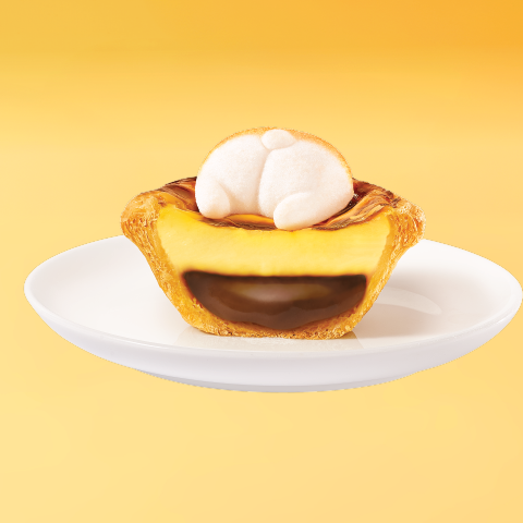 底層有香濃的朱古力醬。