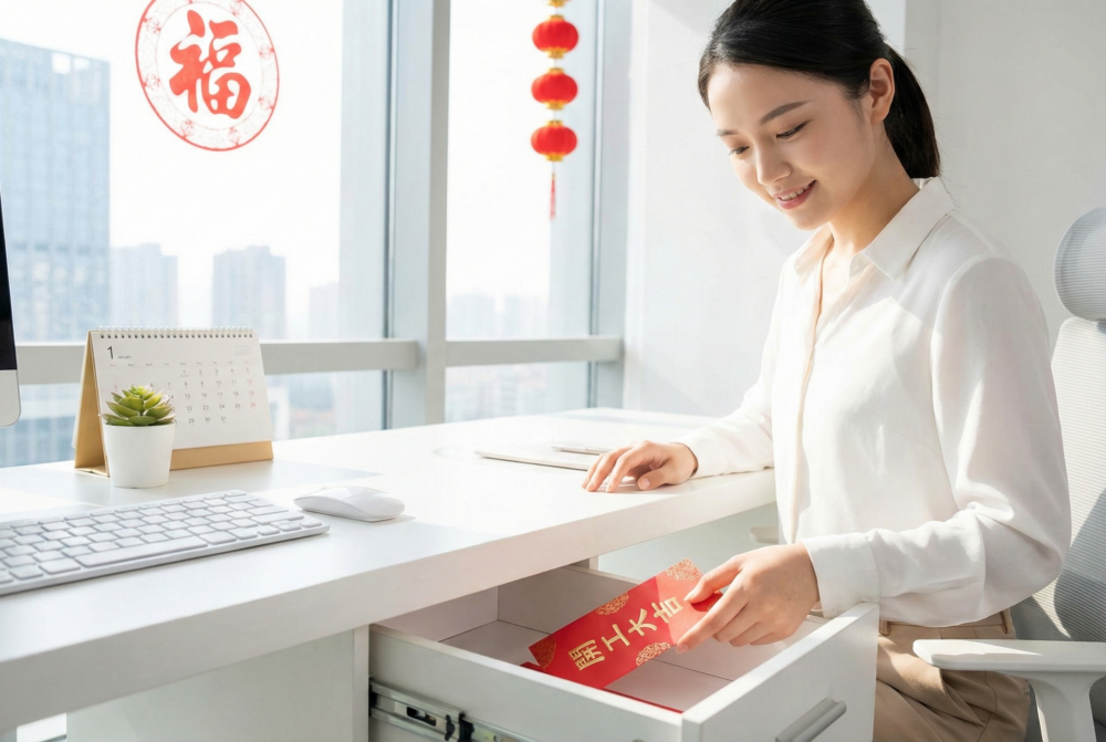 即使利是錢已用完，也可保存利是封，象徵留住好運並持續催旺財運與事業運。