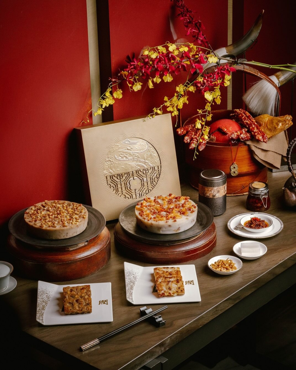 蝦乾臘味蘿蔔糕賀年禮盒。