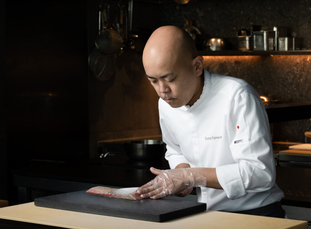 兼澤良太有多達20年的年料理生涯，現獨力主理連續5年摘星 Ryota Kappou Modern。