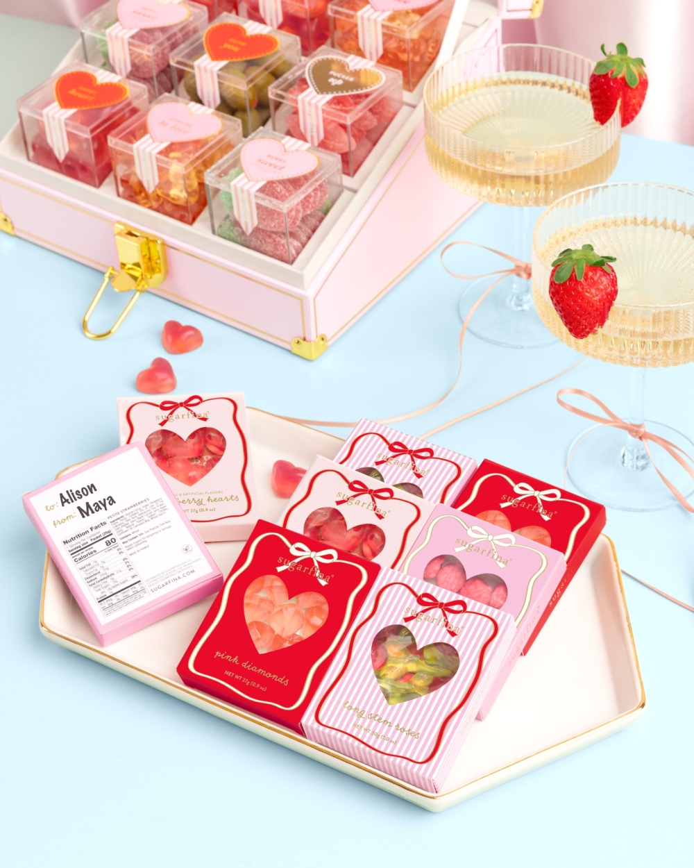 Sugarfina 情人節4件裝糖果禮盒