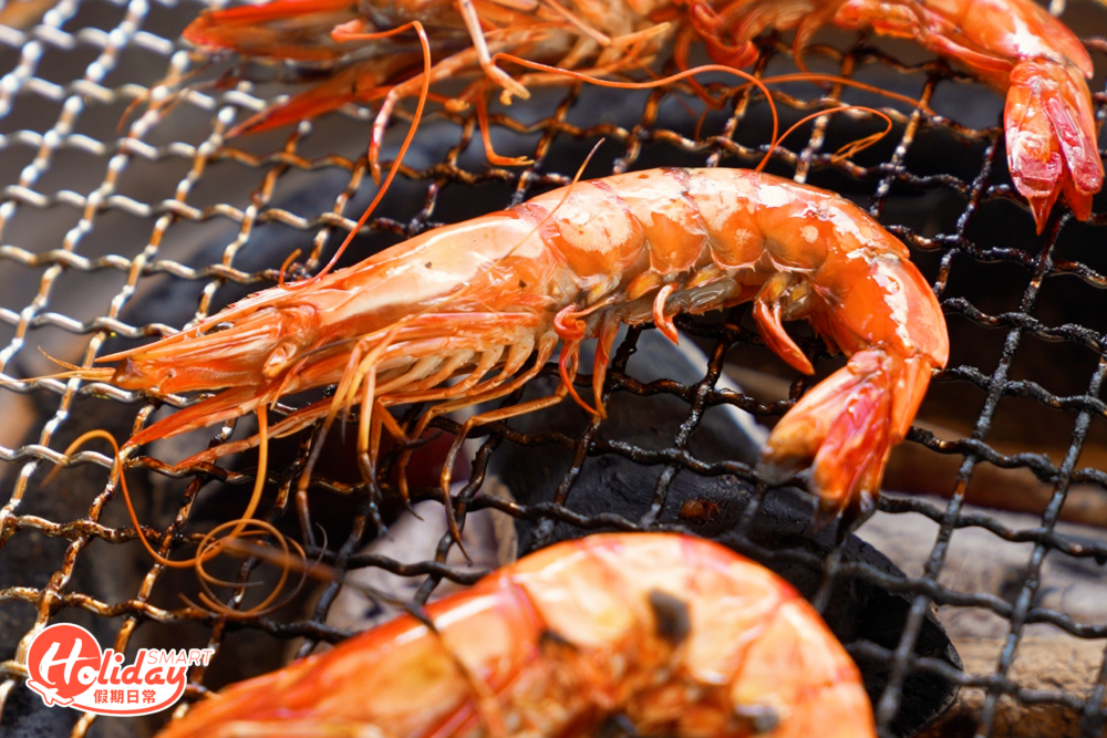 燒海蝦。