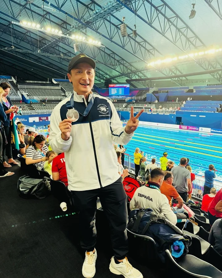 方力申指飛機一出現女友Maple便已感動say yes