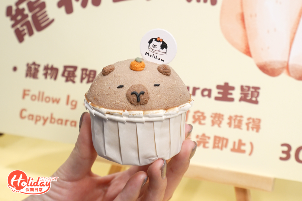 水豚造型寵物蛋糕 $98。