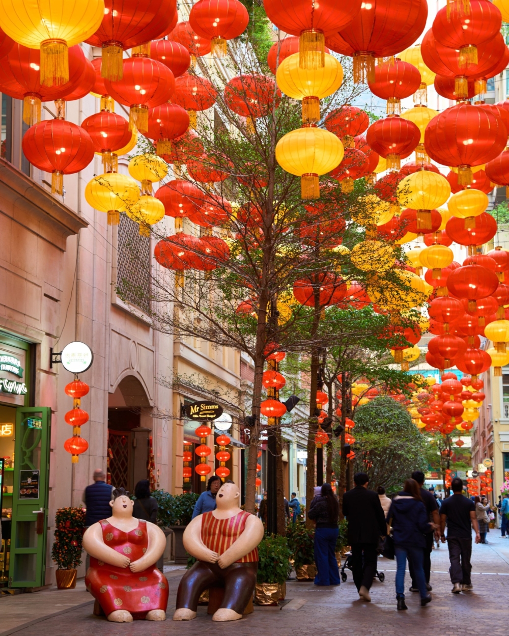 利東街「喜慶燈海迎新春」。