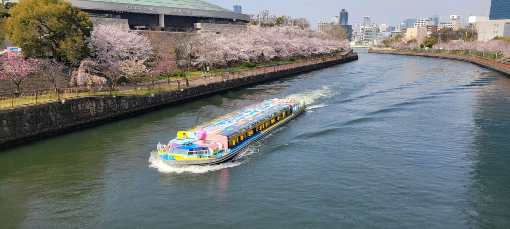 除了賞櫻之外,還可以去到造幣局、大阪城!