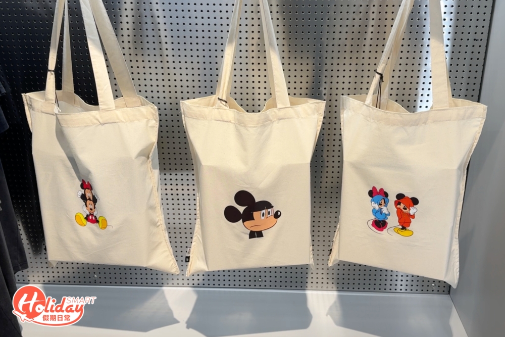 迪士尼手提布袋百搭簡約。