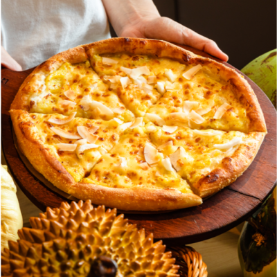 必試招牌榴槤pizza!