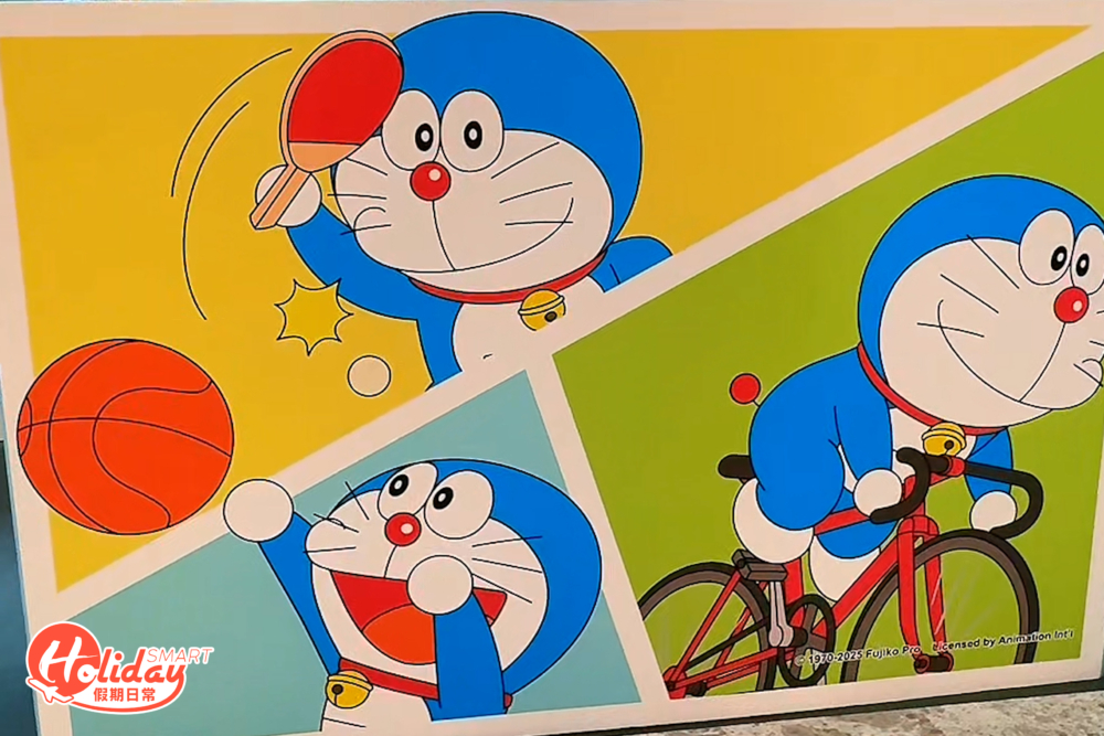 多啦A夢打卡位