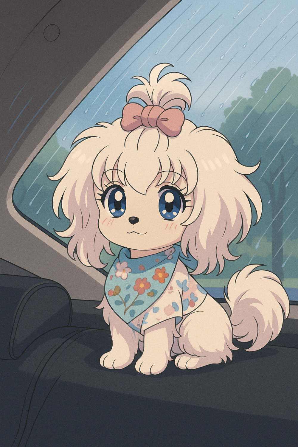 指令:製作成「美少女戰士」風格。