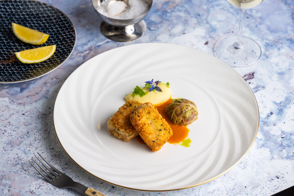 「Pollock Fillet」麥當勞優質狹鱈魚柳捕獲自北太平洋可持續來源，並獲得海洋管理委員會（MSC）的國際標準認證