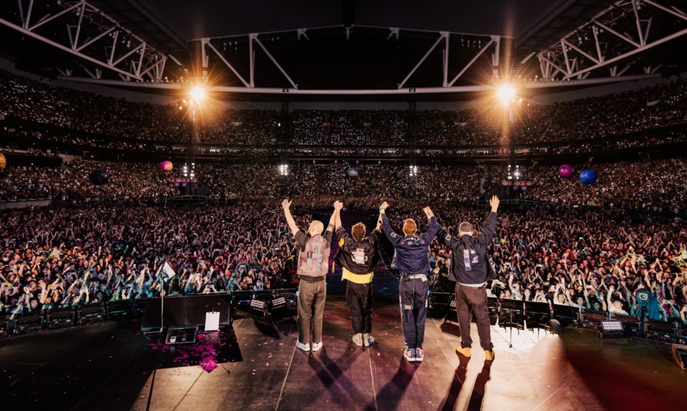 國殿堂級樂隊Coldplay昨晚（8日）起於香港啟德體育園舉行四場「Coldplay：Music Of The Spheres World Tour」演唱會