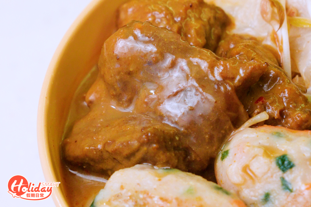 全新配料 咖哩牛腩