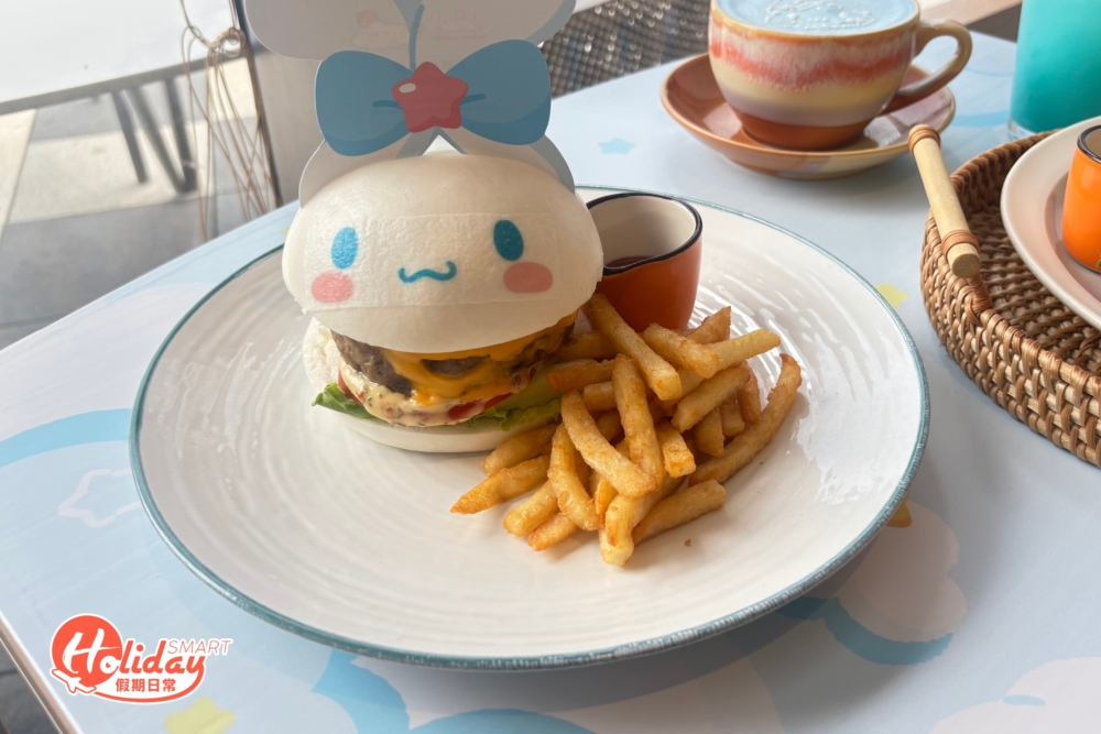 Cinnamoroll漢堡包。
