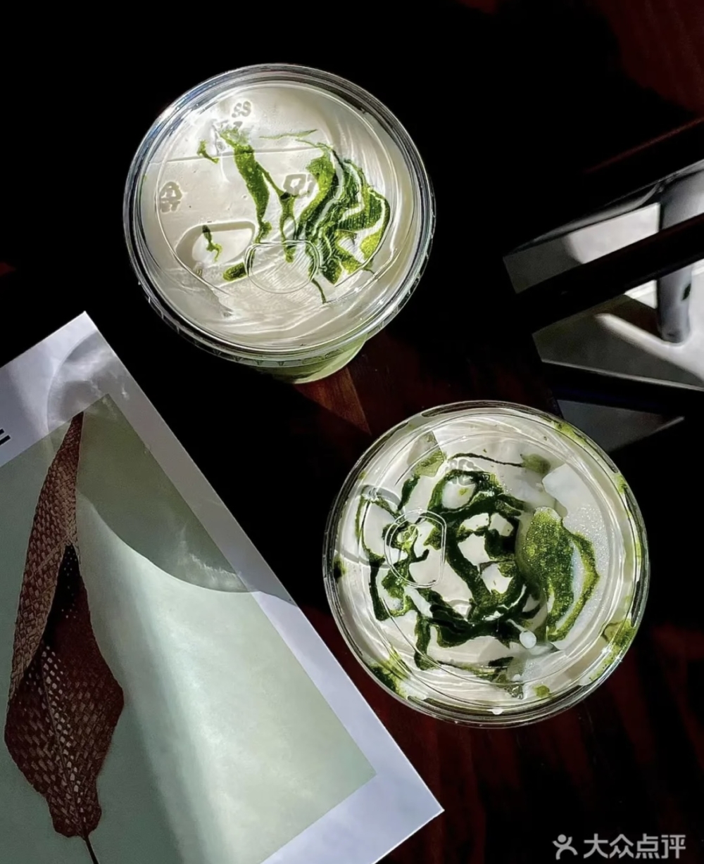 人氣飲品包括「藻」抹茶拿鐵,茶香濃郁順口。