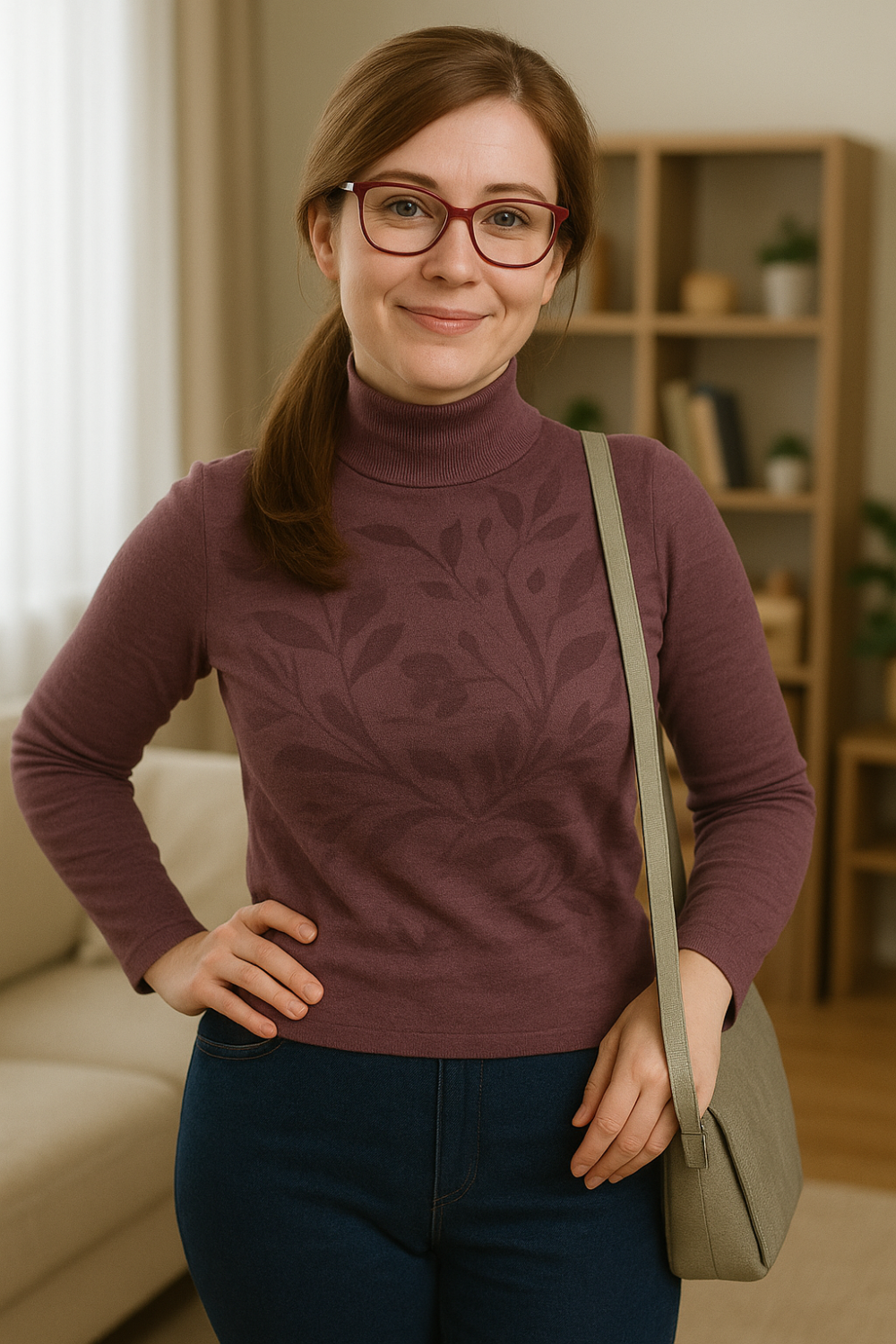 《玩轉腦朋友》裡面的萊莉媽媽 Jill Andersen，展現了一個母親在面對女兒情緒變化時的細膩情感。