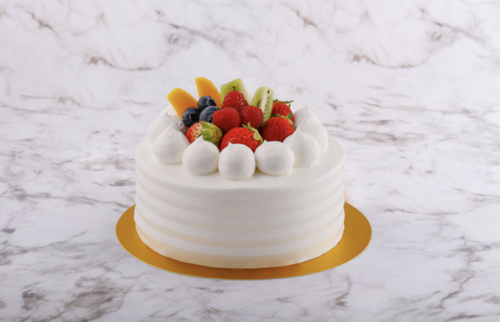 同時獲贈半磅鮮雜果香草忌廉生日蛋糕！