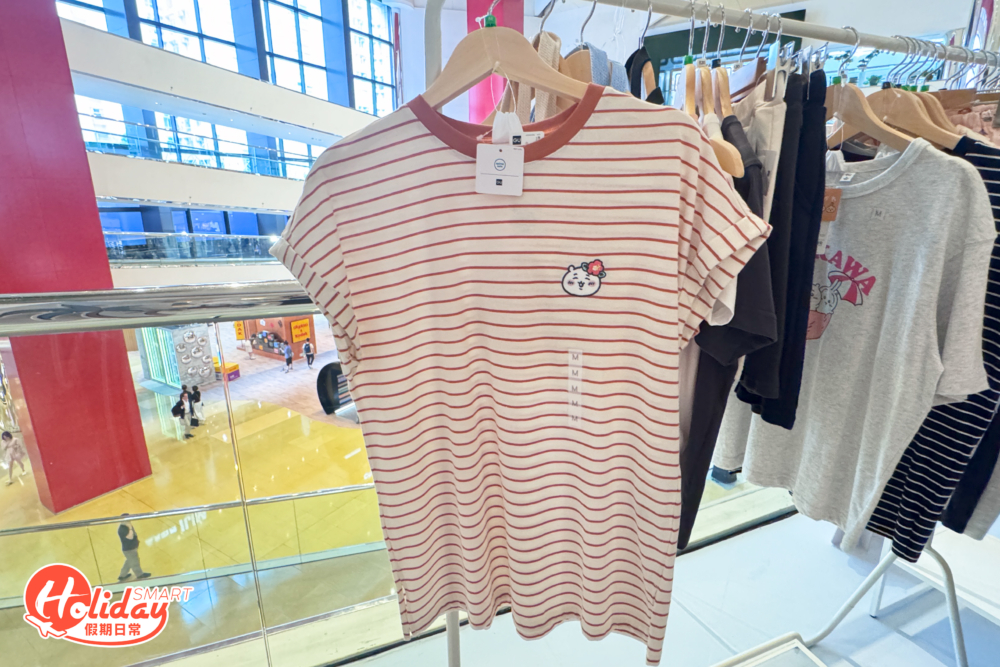 Chiikawa聯乘GU印花Tee