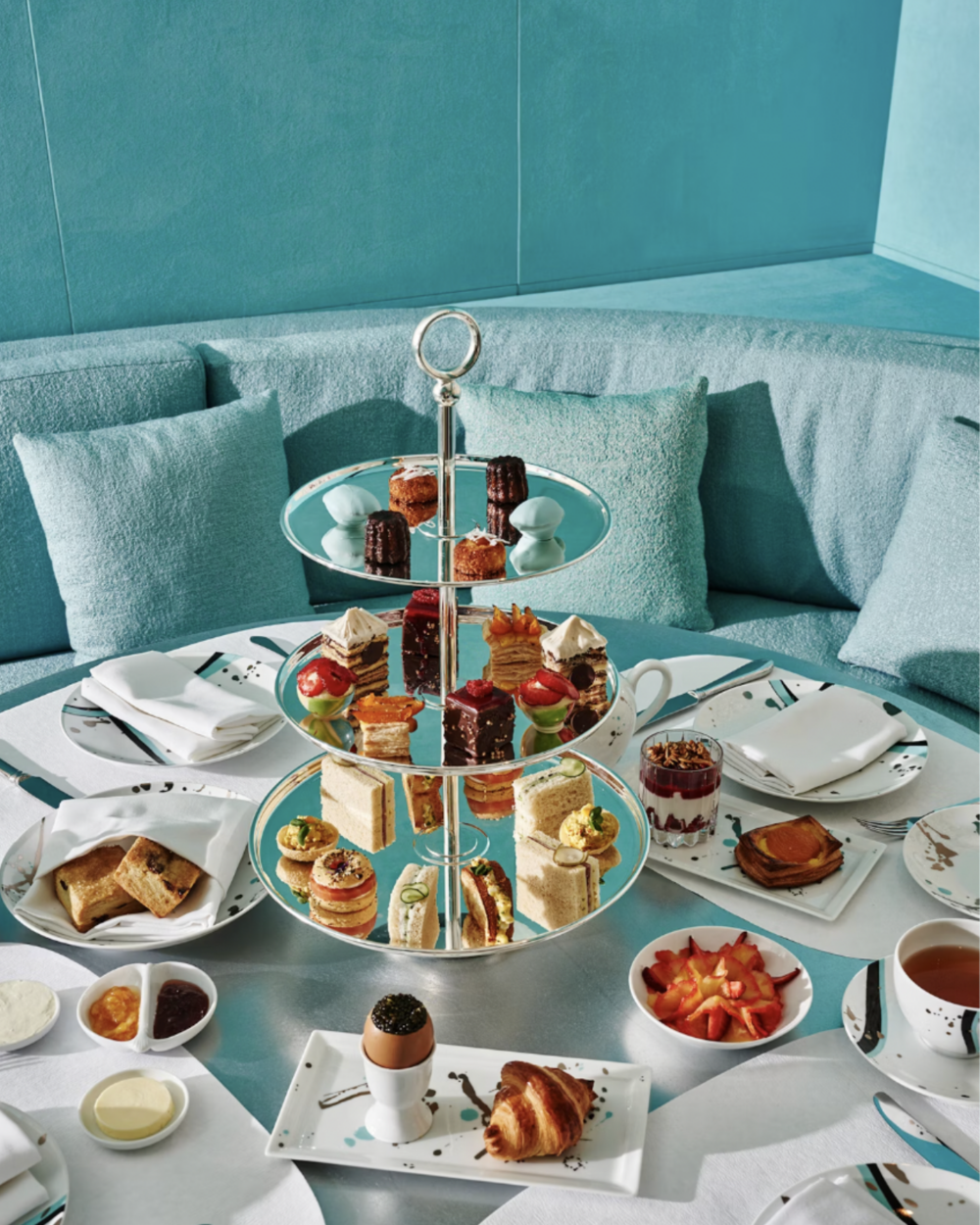 壽星可免費享迷你Blue Box Cake及Tiffany & Co.旗艦店導覽體驗。