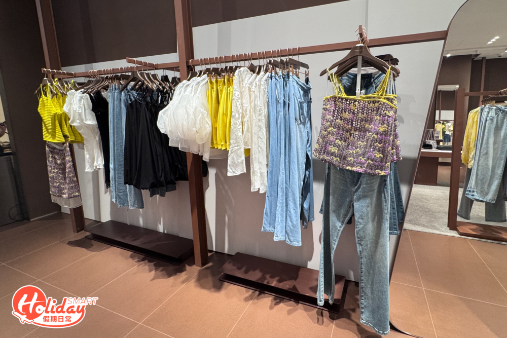 商品根據顏色陳列