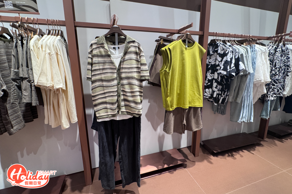 商品有根據顏色陳列