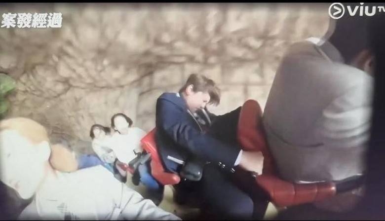 停車後姜濤面如死灰，最終更是要被送到醫療室，停止之後遊樂場拍攝。