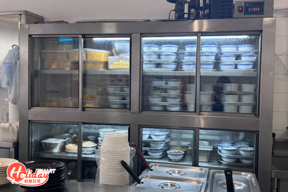 上一代傳統糖水舖的裝修