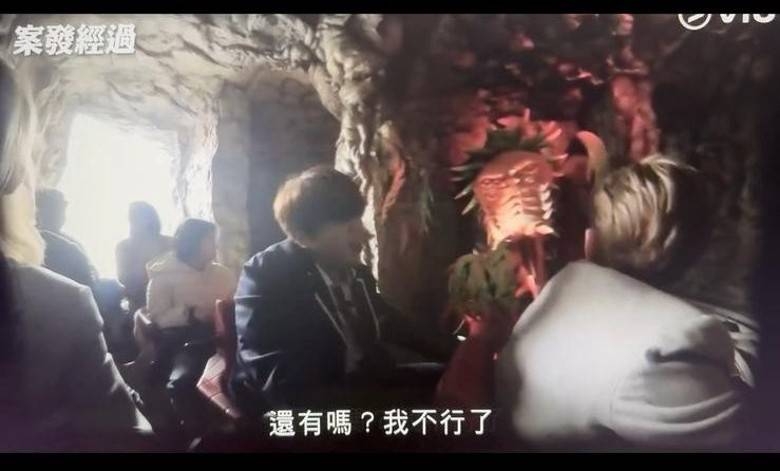 姜濤全程處於驚恐狀態。