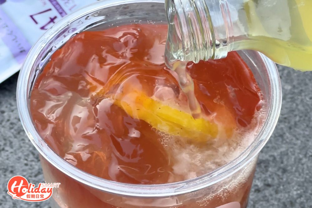 喝下去每口都咬到豐富口感,大熱天時飲用醒神又解渴!