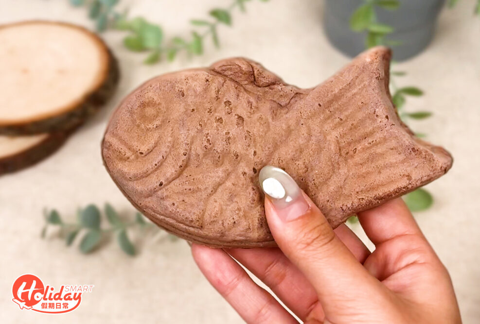 朱古力味鯛魚燒 啡色的外皮