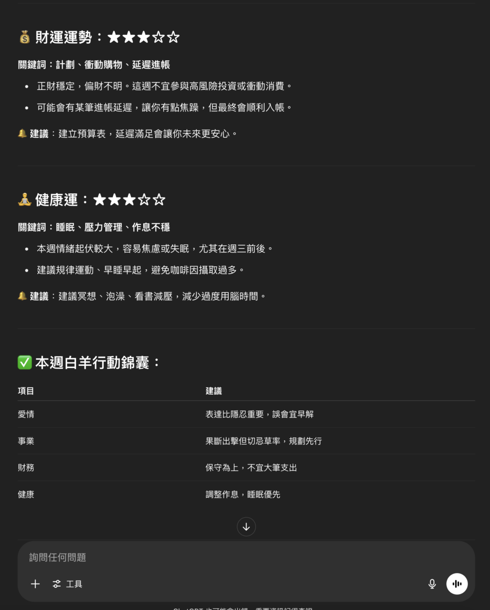 財運、健康運都有齊!