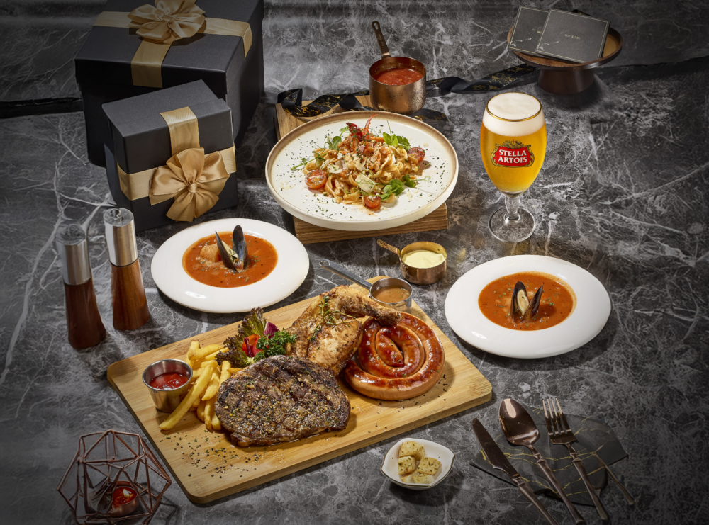 Ruby Tuesday 限定尊享套餐，有齊海陸菜式配搭冰涼啤酒！