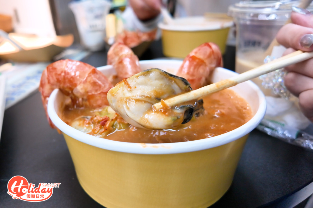 除了湯底出色，拉麵中的廣島蠔亦是亮點。
