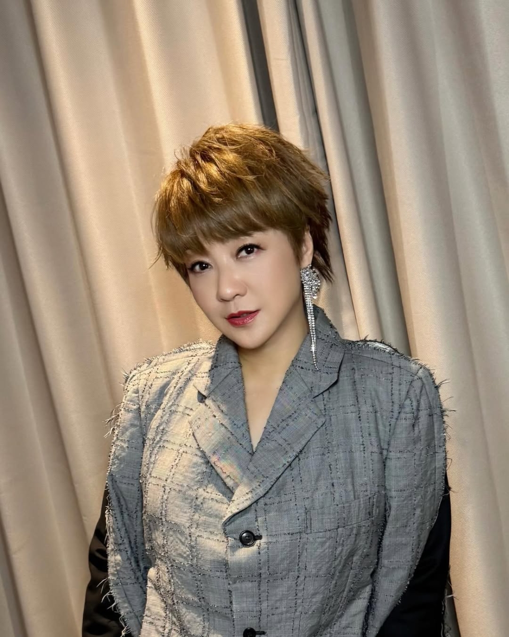 不少網民感嘆糖妹像年輕時的陳慧嫻