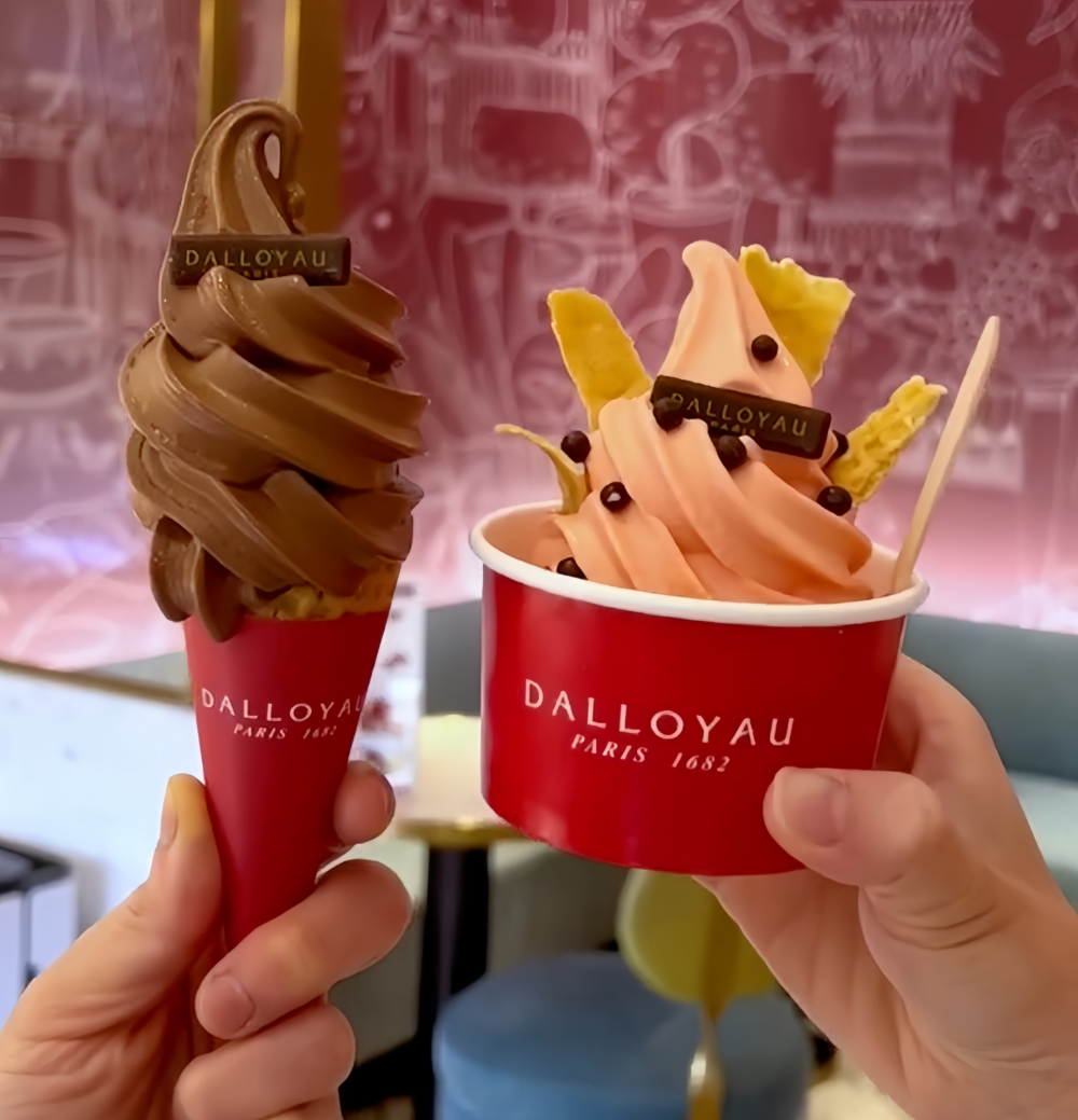 真・西瓜軟雪糕+皇牌特濃朱古力