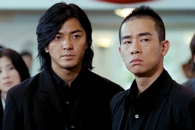兩人事隔多年同台重現《古惑仔》電影中的經典情懷
