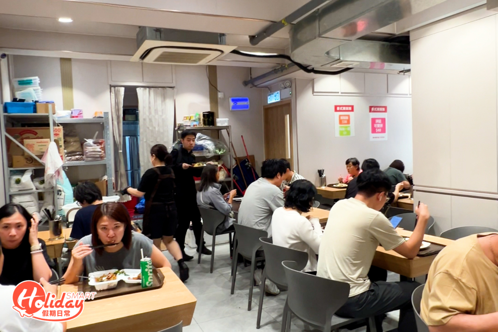 而另一間於工業中心三期，則設有堂食位置，能更悠閒地享用美食。