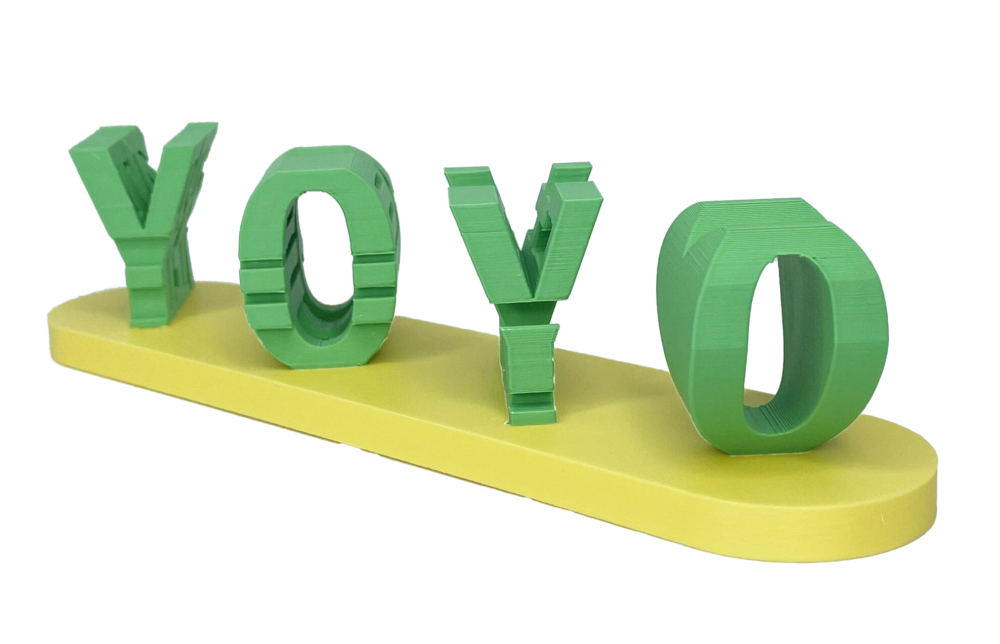 「VLT澀出真我角度」迷你模型側面圖 (客製化名稱) 