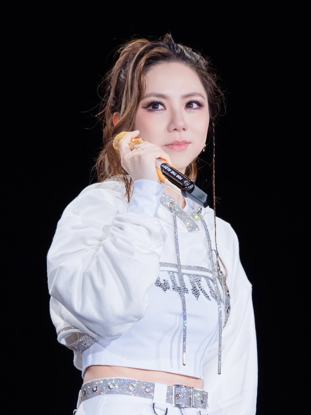 有部分網友認為G.E.M當著眾多觀眾做出搲屁股動作相當不雅，更指其行為實在自毁形象。