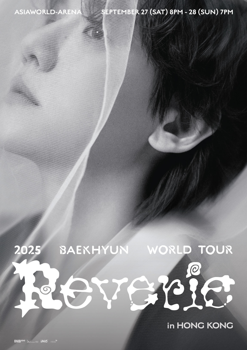 香港演唱會時間表2025｜BAEKHYUN WORLD TOUR [Reverie] IN HONG KONG。
