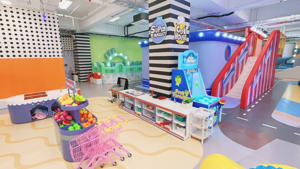 屯門室內好去處：Kingdom 王國樂園——9,000呎親子室內遊樂場。