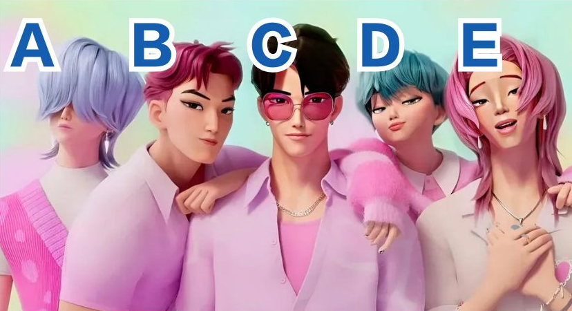 選擇一位惡魔男團角色！揭露你內心