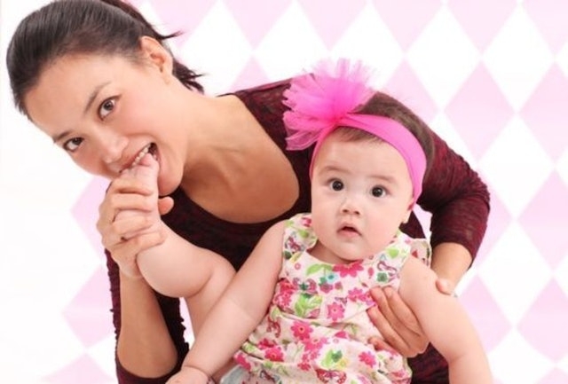 Mani2013年無預警宣布成單親媽媽