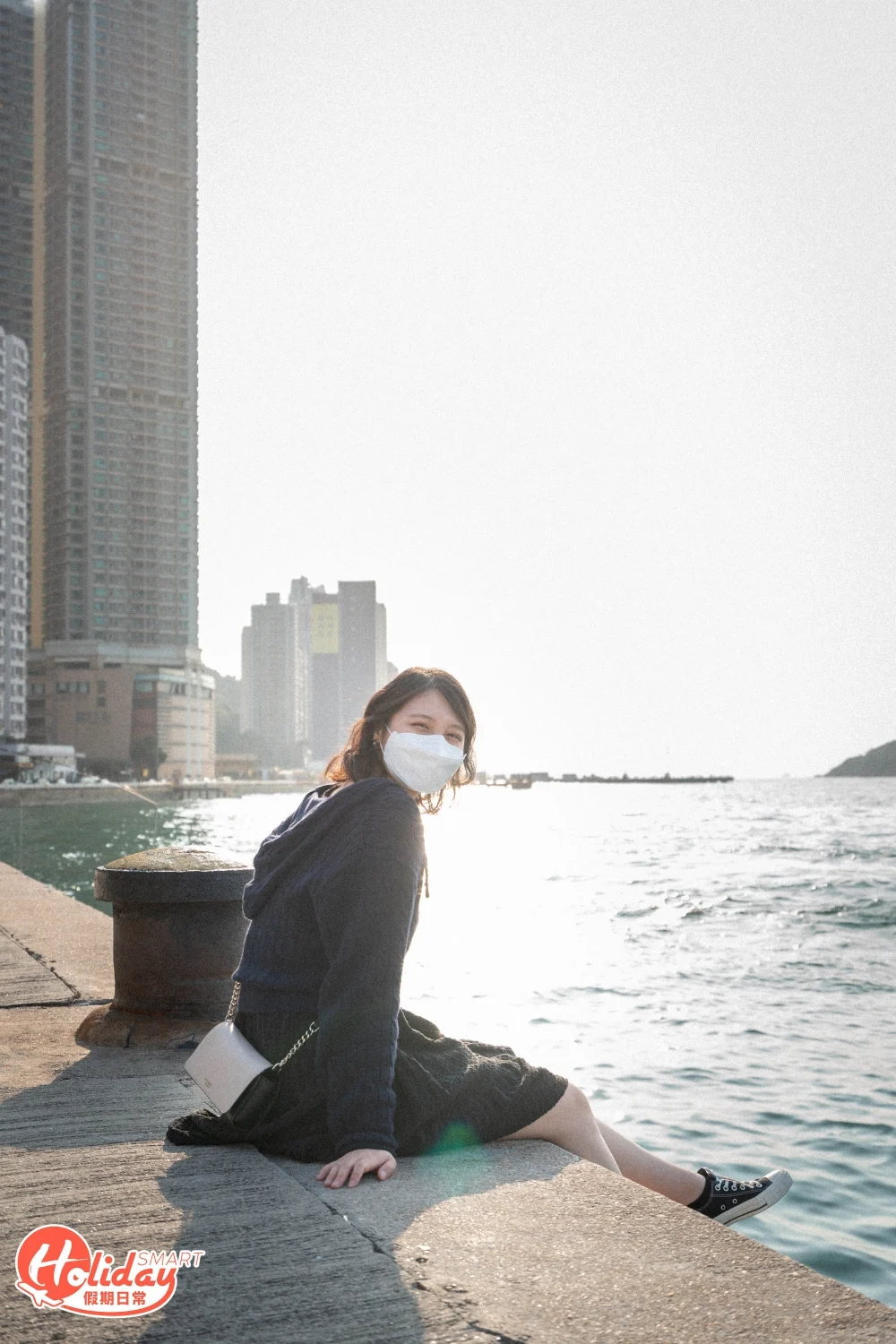 卑路乍灣海濱長廊被譽為是全港浪漫的日落