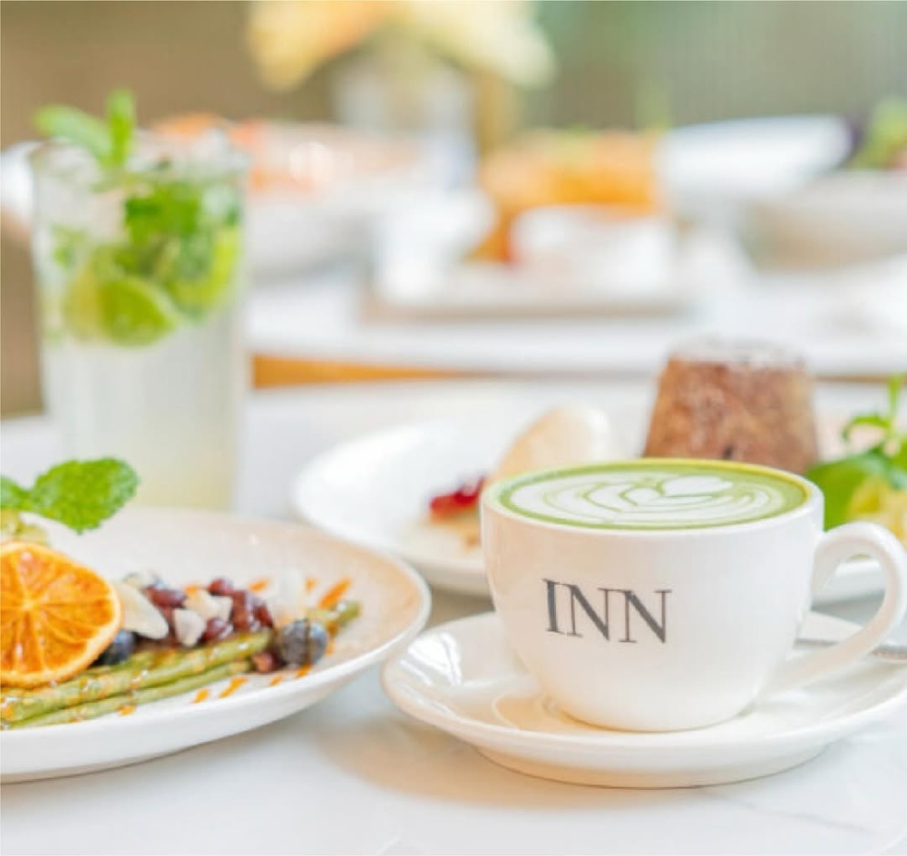 INN. I'm Not Nothing主打法式宮廷風格的主題咖啡店，裝潢華麗優雅，猶如置身歐洲宮廷。